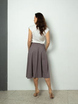 Юбка ЛЕН  с ВИСКОЗОЙ - Трика фото 10