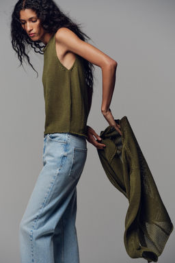 100% COTTON KNIT TOP - Zara фото 3