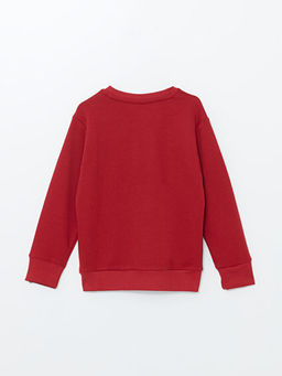 Bisiklet Yaka Erkek ?ocuk Sweatshirt - Waikiki фото 3