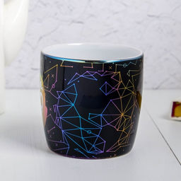 Кружка керамическая «Детка, ты космос», 300 мл, цвет чёрный