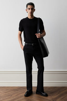 Camiseta tejida Slim Fit