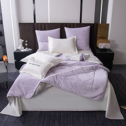 Комплект постельного белья на резинке Сатин Velvet Premium с Одеялом VPR011 180*200*25;160*200*25;140*200*25 Евро 4 Наволочки