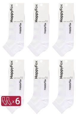 Набор детских носков 6 пар в сетку Happy Fox