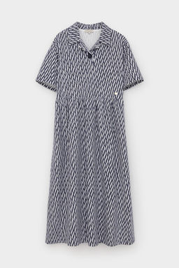 ЕВТ 5071/синие мини косы платье жен