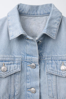 BASIC DENIM JACKET - Zara фото 3