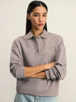 Толстовка поло из хлопка / Zarina