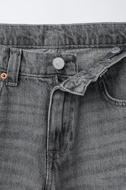 JEANS FLARE DESFLECADO / Gris - Zara фото 3