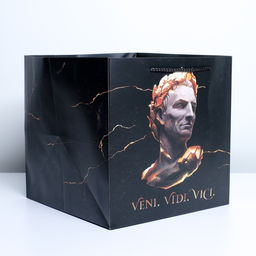 Пакет квадратный Цезарь, 30 30 30 см - Дарите счастье фото 2