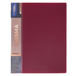 Expert Complete PRISMA Папка с металлическим прижимом A4 700 мкм 20 мм эффект 3D 6 шт. рубиновый EC210700026