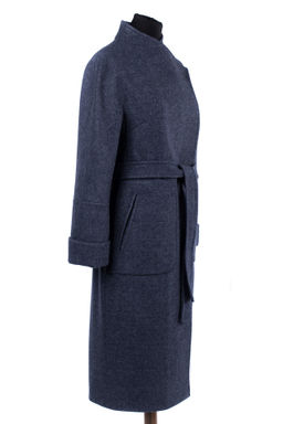 01-09051 Пальто женское демисезонное (пояс) - El podio фото 2