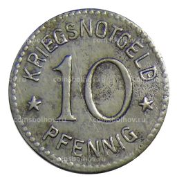 10 пфеннигов 1917 года Германия  Нотгельд Берлебург