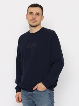 CRB wear/CWMM 60321-41 Джемпер мужской,темно-синий/Ex.Cherubino