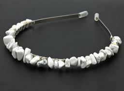 Ободок на голову женский с кахолонгом