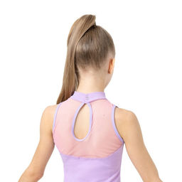 Купальник гимнастический Grace Dance, без рукавов, р. 28, цвет лиловый  фото 5