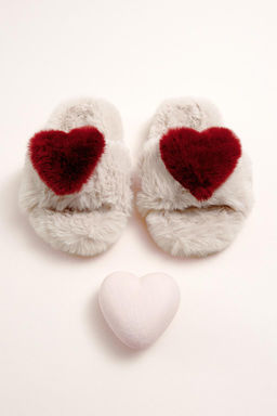 HEART SLIPPERS