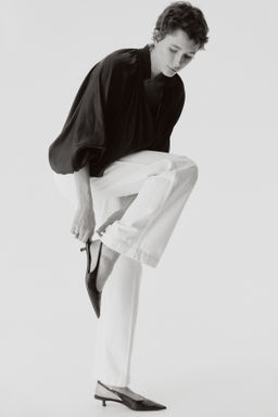 Wide High Waist Jeans - H&m фото 9