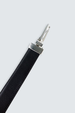 REVERSIBLE LEATHER BELT - Zara фото 2