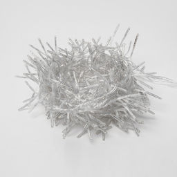 ULD-S0600-400/DTA WHITE IP20 FIRECRACKER Гирлянда светодиодная с контроллером Фейерверк, 6м. 400 светодиодов. Белый свет. Провод прозрачный. ТМ Uniel - Volpe фото 4