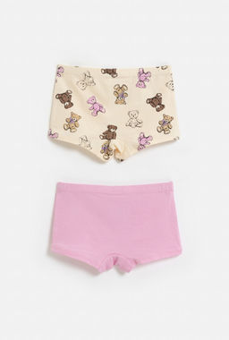 ACOOLA / Трусы детские для девочек в наборе из 2шт Vorona цвет в ассортименте  фото 2