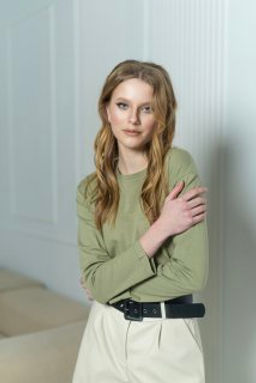 ЭКОКОЖА!!! Шорты Мэйк (молочный) - Nadi bordo фото 10