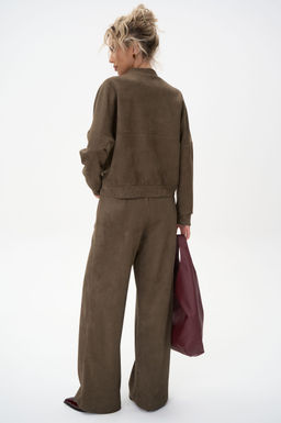 Бомбер Майли (оливковый) - Эльза фото 18