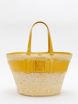 Сумка летняя с ручками ARMANI EXCHANGE SUSIE Артикул 4368302, желтый