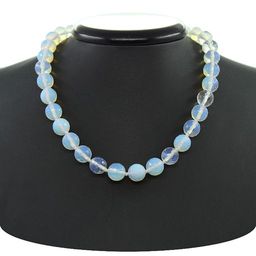 Бусы лунный камень , круглые граненые 12мм, "Шарм" бусы длиной 48см