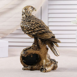 Часы настольные интерьерные каминные «Орел», h=31 см, d=7 см