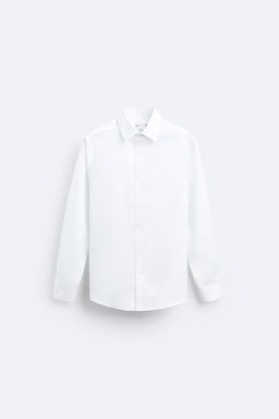 TEXTURED TWILL SHIRT - Zara фото 18