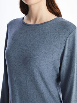 Bisiklet Yaka Kad?n Ti??rt