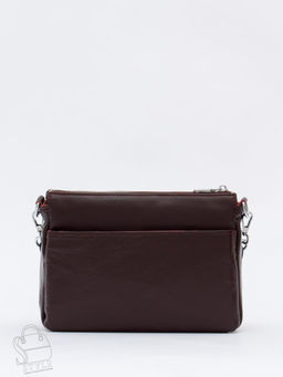 Сумка женская кожаная 3011NN wine red Natale Navetta