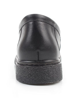 03-DCO59-5 BLACK Лоферы женские (натуральная кожа)