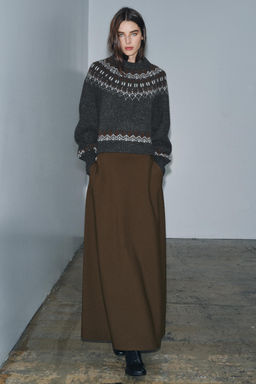 JACQUARD KNIT JUMPER