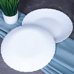 Столовый набор 14 предметов с вазой для фруктов / 13/7578/XN (WHITE) /уп 2/цветная коробка - Галеонтрейд фото 4