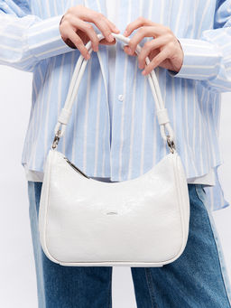 LACCOMA сумка Амира-белый эко кожа хлопок фото 2