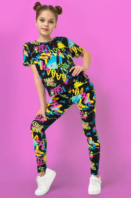 Летний костюм из бамбука для девочки Happyfox