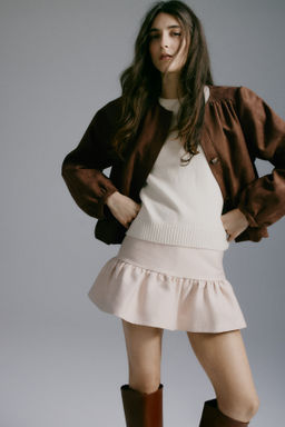 Chaqueta oversize de sarga - H&m фото 3