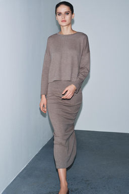 SOFT LONG SLEEVE TOP - Zara фото 8