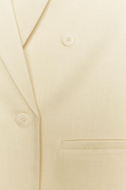 ZW COLLECTION OVERSIZE DOUBLE-BREASTED WAISTCOAT - Zara фото 8