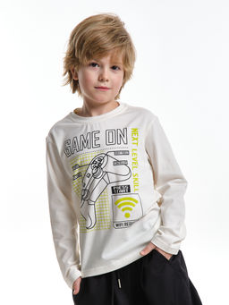 Лонгслив для мальчика UD 7959 касар - Mini maxi фото 2