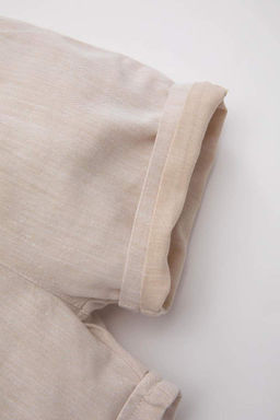 Базовые шорты с карманами для маленьких мальчиков - Defacto фото 3