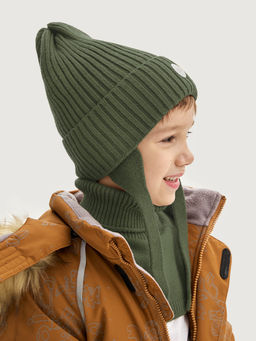 Комплект шапка и манишка 12з16025 фуксия - Nikastyle фото 4