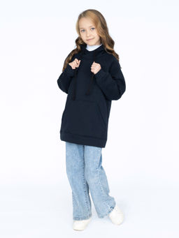 Толстовка детская темносиняя