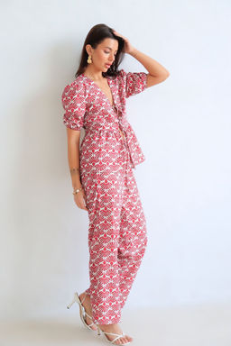 Martichelli Костюм брючный с принтом  фото 8