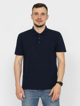 CRB wear/CWXM 60293-41 Рубашка-поло мужская,темно-синий/Ex.Cherubino
