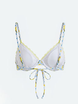 V Yaka ??kar?labilir Pedli Kad?n Bikini ?st?