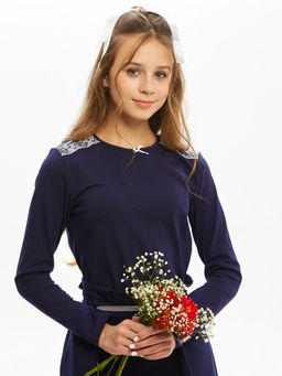 Блузка темно-синий 5230501 - Nota bene фото 13