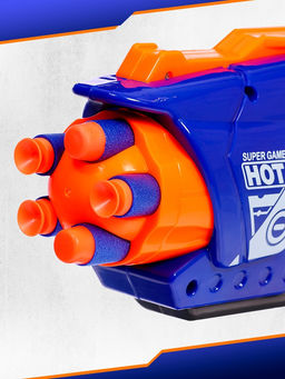 Бластер Ивинг, стреляет мягкими пулями, ручной взвод - Simaland фото 4