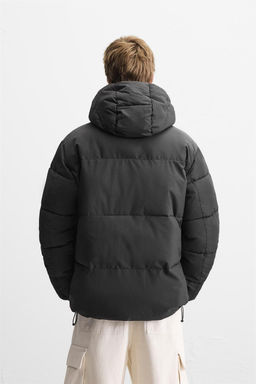 HOODED PUFFER JACKET - Zara фото 3