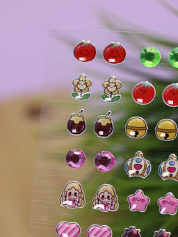 Наклейки для ушей "Princess nails" (11,5*24 см)